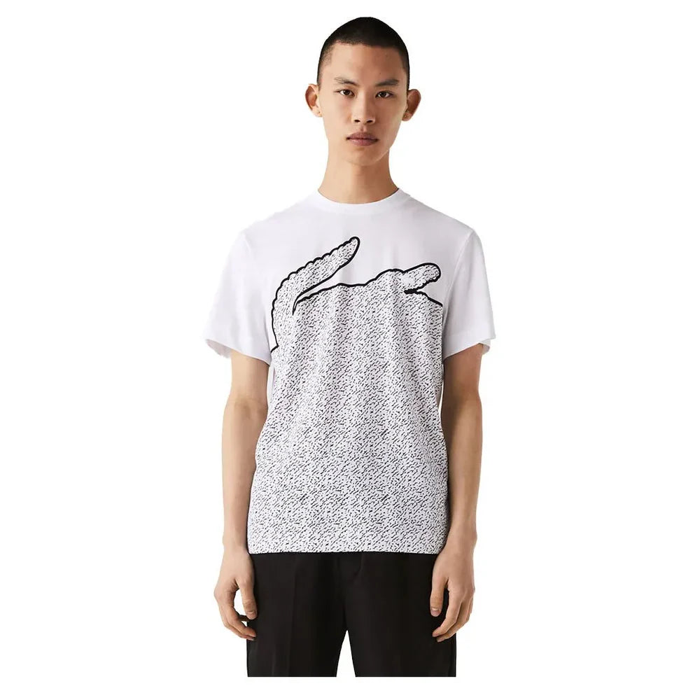 Lacoste Polo de algodón piqué con cuello redondo