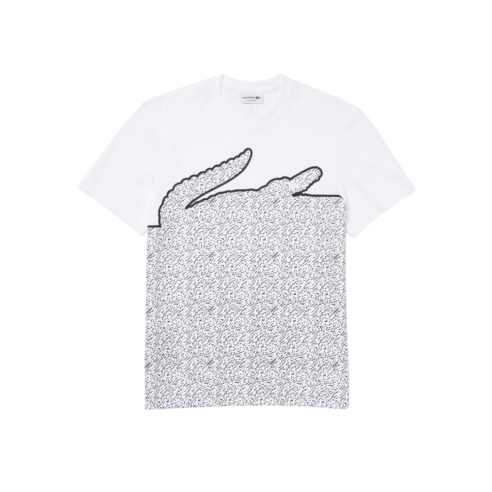 Lacoste Polo de algodón piqué con cuello redondo