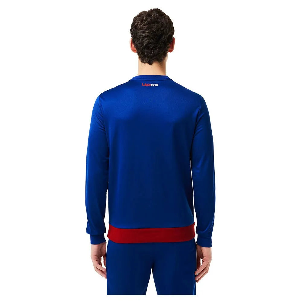 Lacoste Polera Azul con logo SH7519
