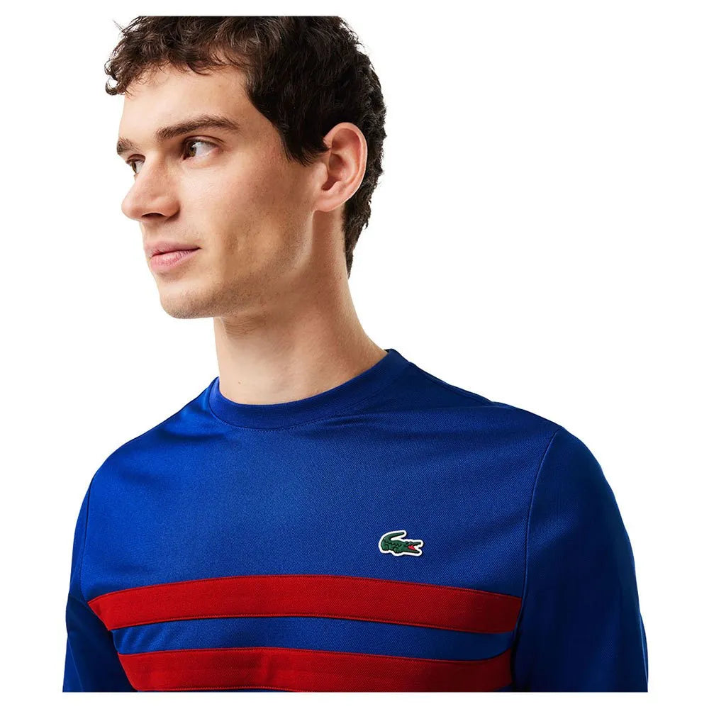 Lacoste Polera Azul con logo SH7519
