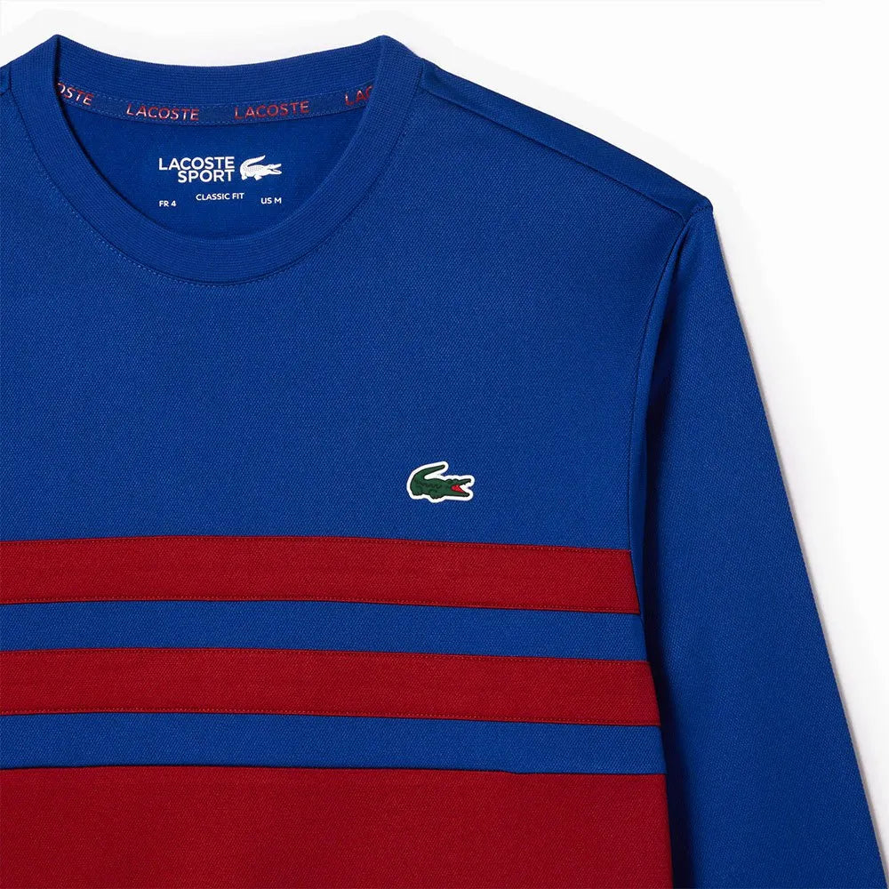 Lacoste Polera Azul con logo SH7519