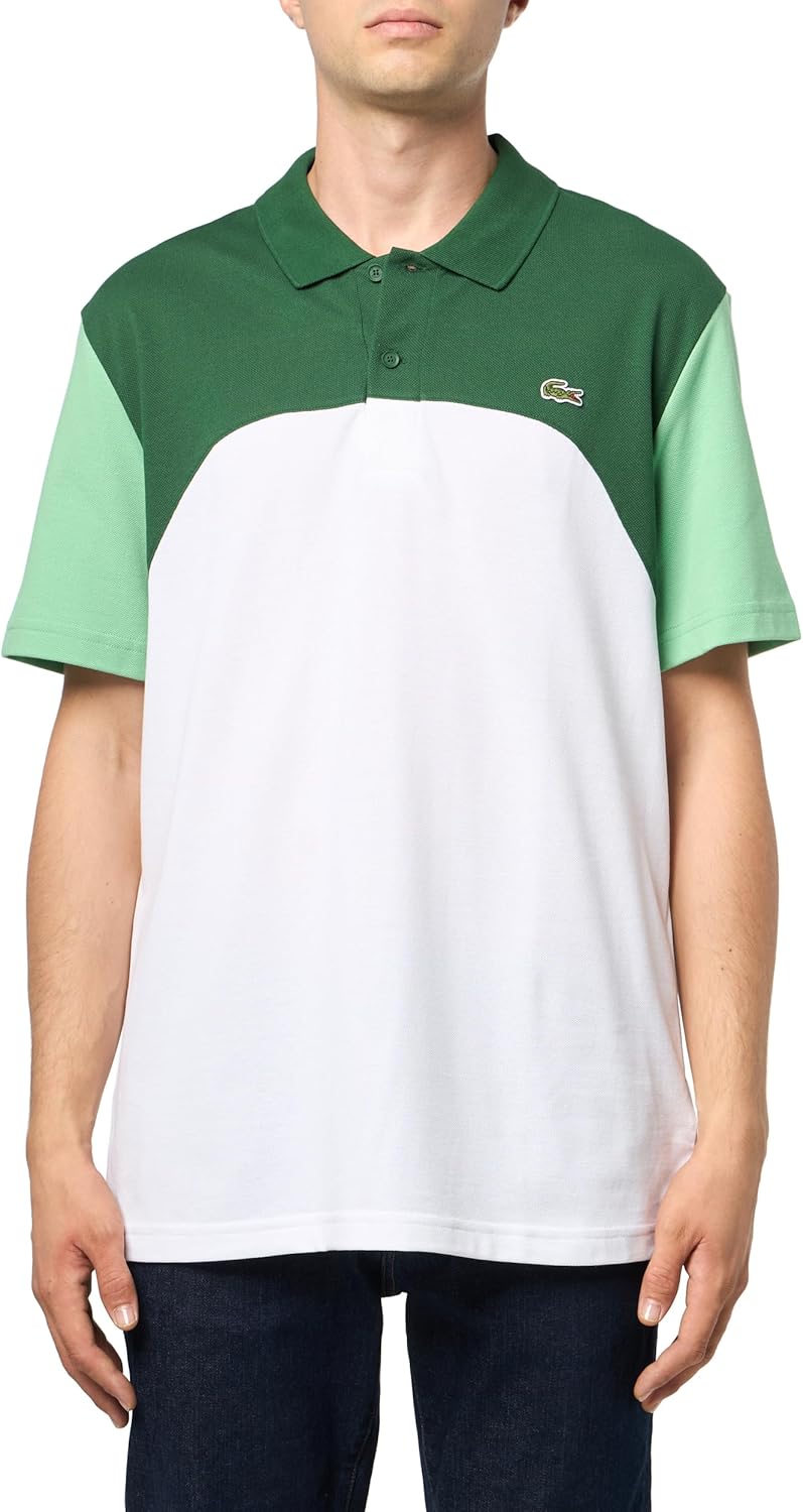 Lacoste Camiseta Regular Fit Colorblock Polo