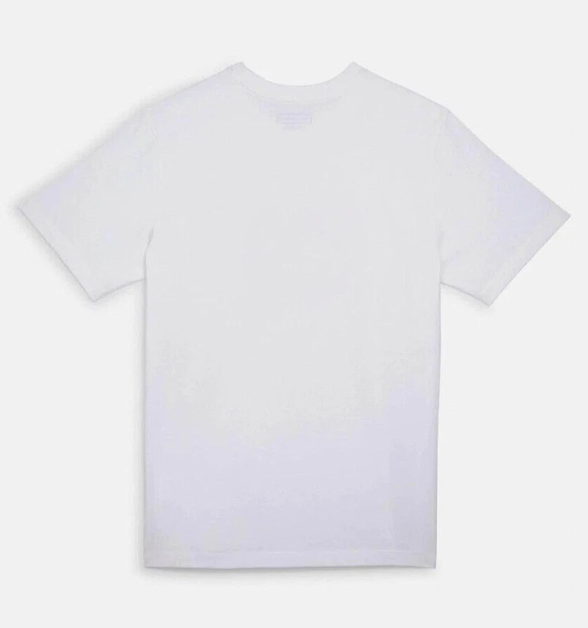Coach Camiseta  Blanca Firma Algodón Orgánico