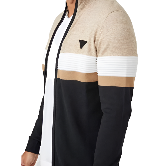 GUESS Factory Sudadera con cremallera completa