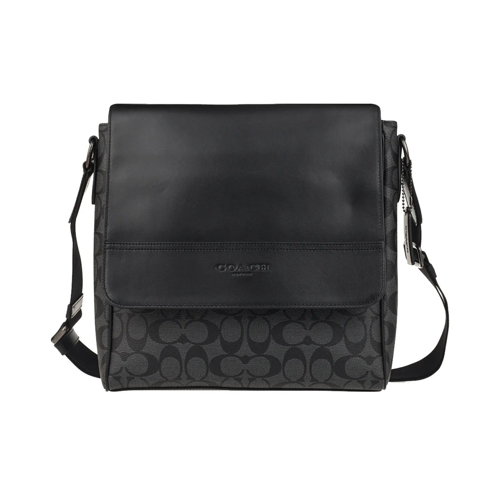 COACH Mochilas Hombre Houston Charcoal Negro