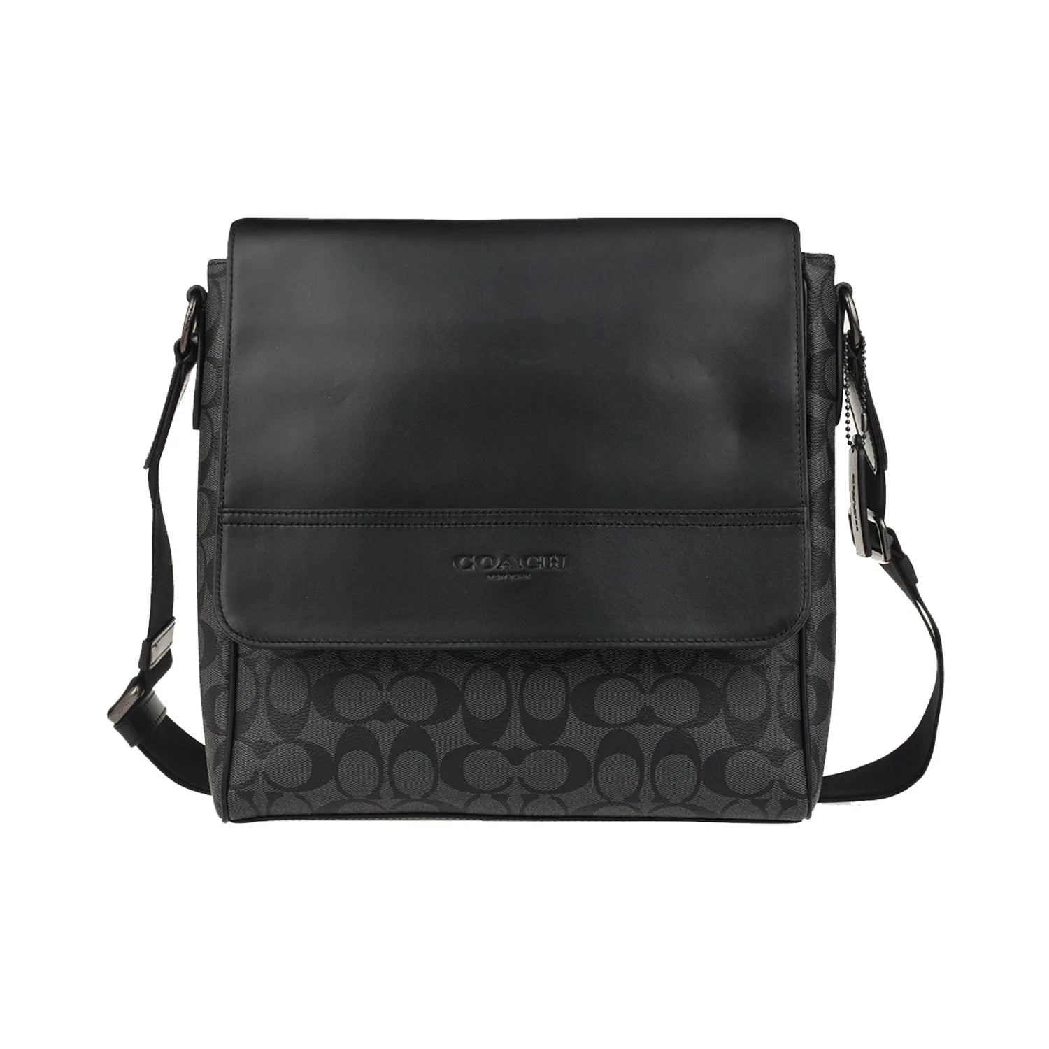 COACH Mochilas Hombre Houston Charcoal Negro