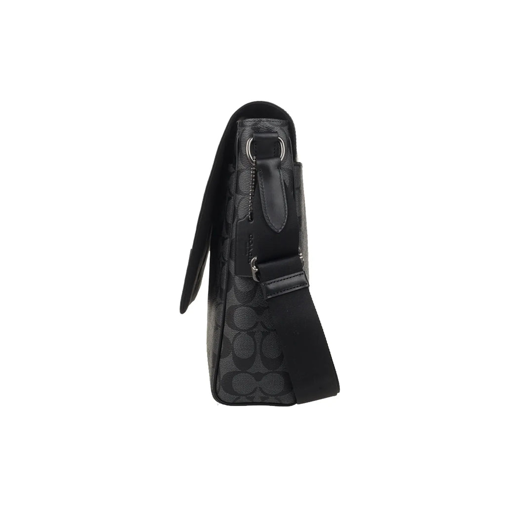 COACH Mochilas Hombre Houston Charcoal Negro