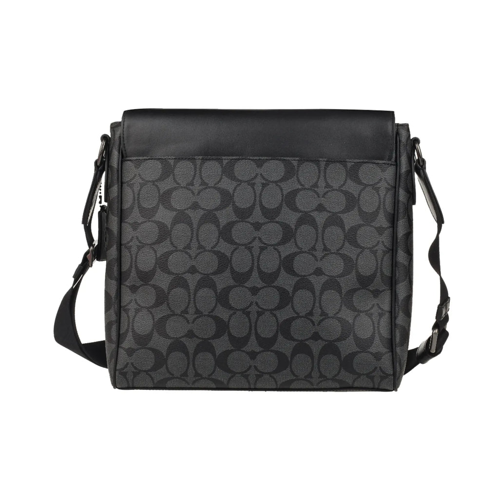 COACH Mochilas Hombre Houston Charcoal Negro