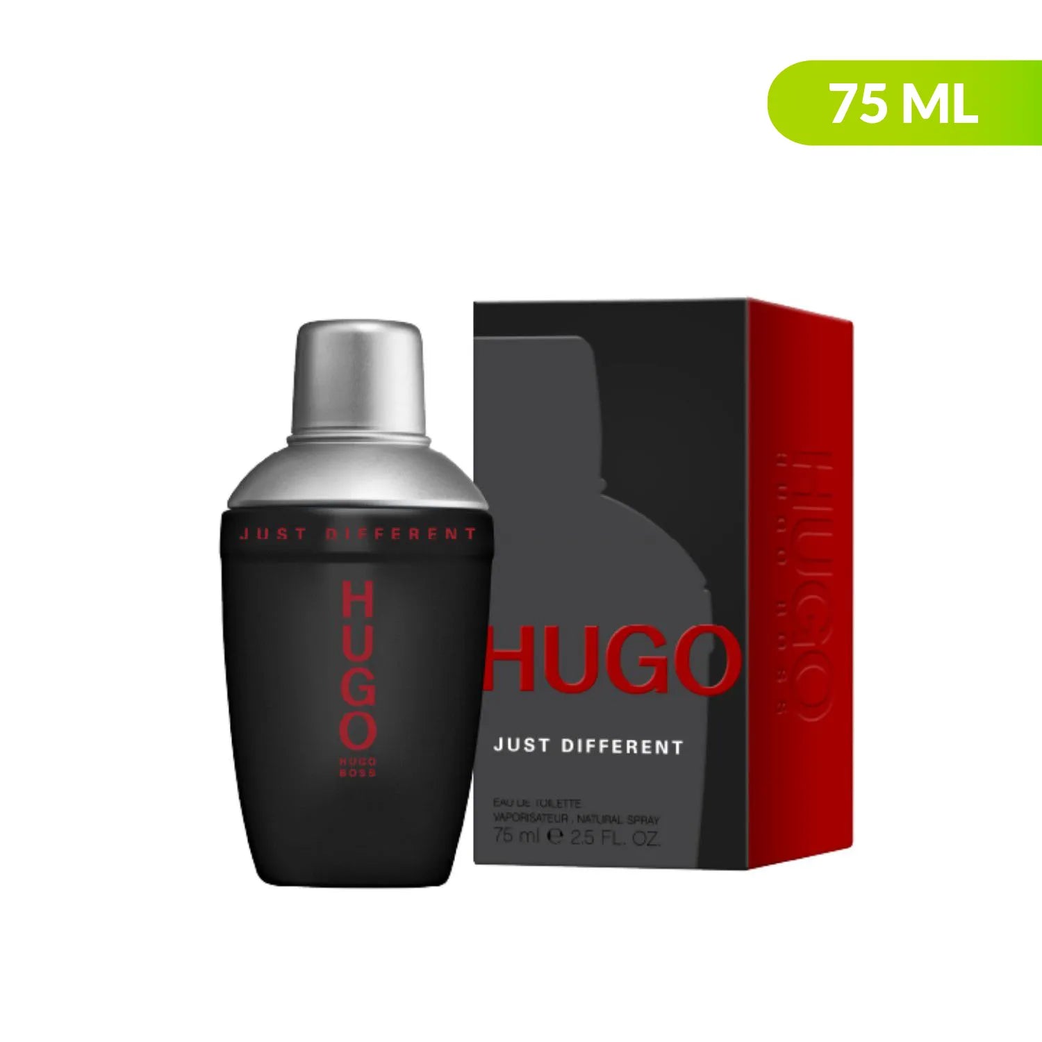 Eau De Toilette Hugo Boss Just Different 75 Ml Aromatico Para Hombre